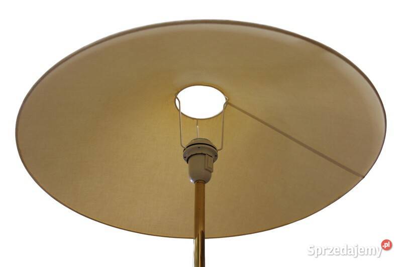 Mosiężna lampa podłogowa z lat 60tych XX w Szczecin