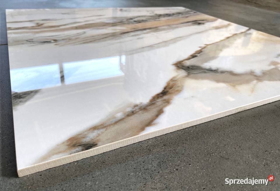Gres polerowany Calacatta Gold 60x60 Marmur Piotrków Trybunalski