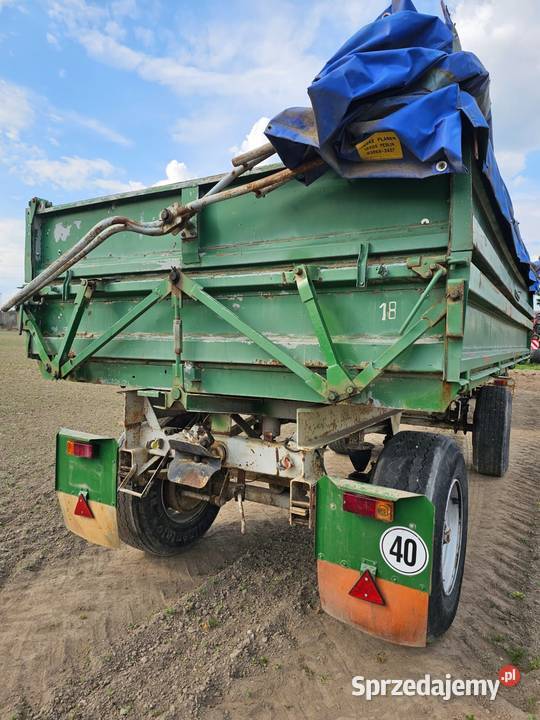 Przyczepa wywrotka hl 8011 hw 80 conow Bolesławiec