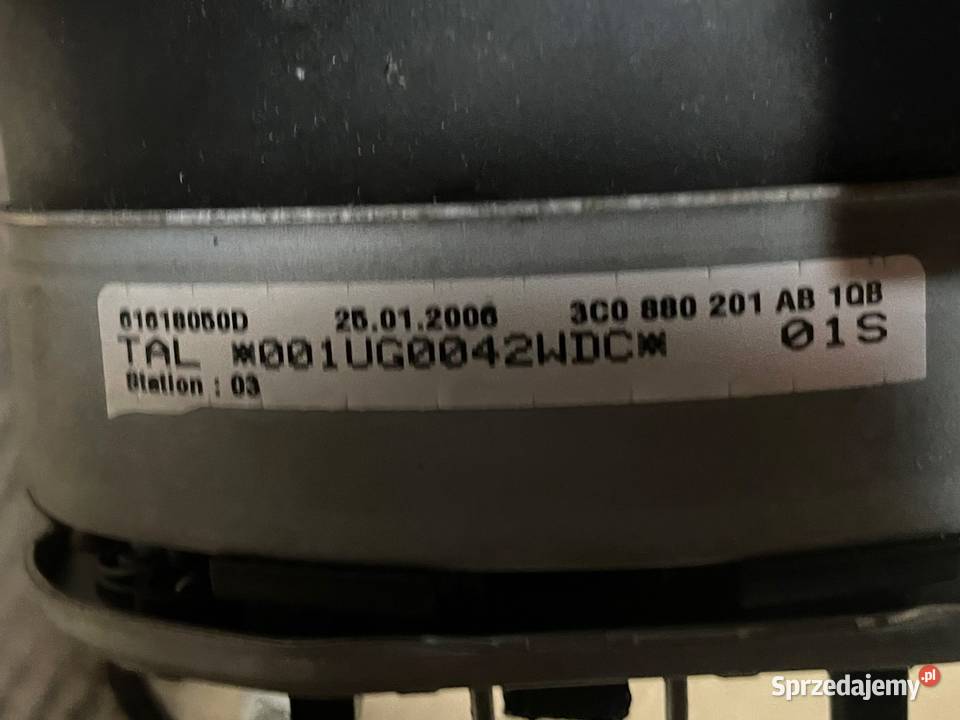 1K0419091 kierownica airbag vw passat b6 golf v Kierownice zachodniopomorskie