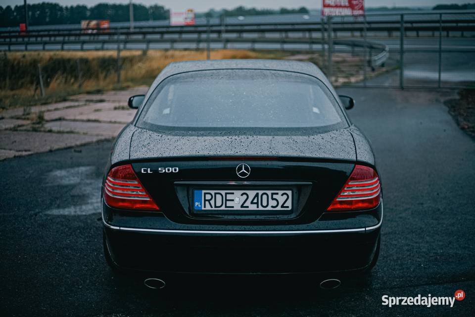 Mercedes CL500 V8 7GTronic 2005r 79 Stan benzyna CL CL Sulechów