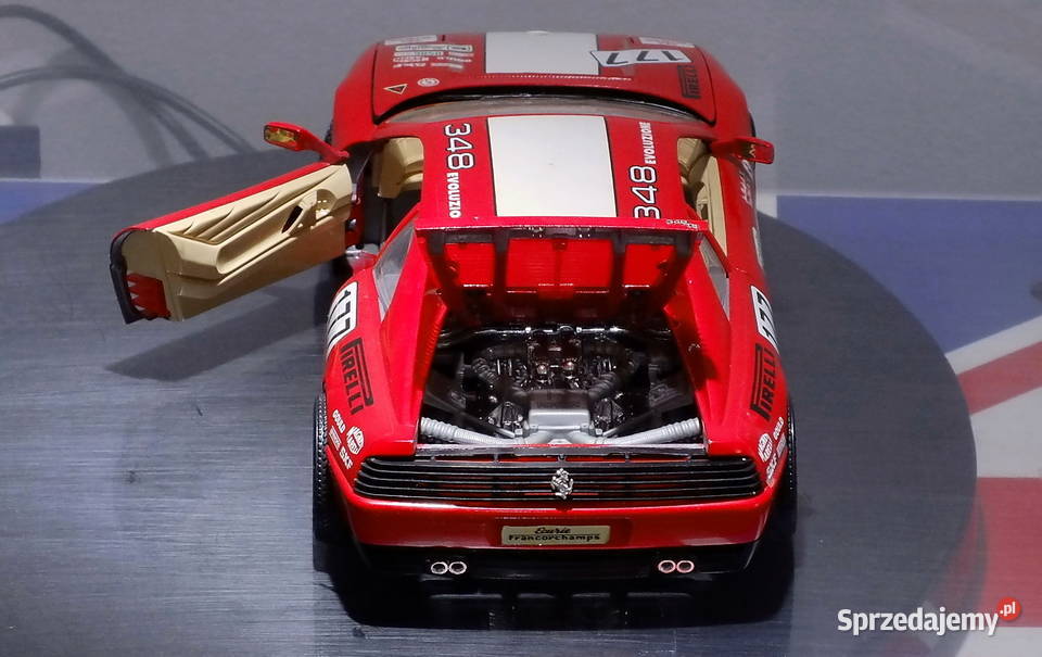 Bburago Ferrari 348 tb Evoluzione 118 Made in Lubin