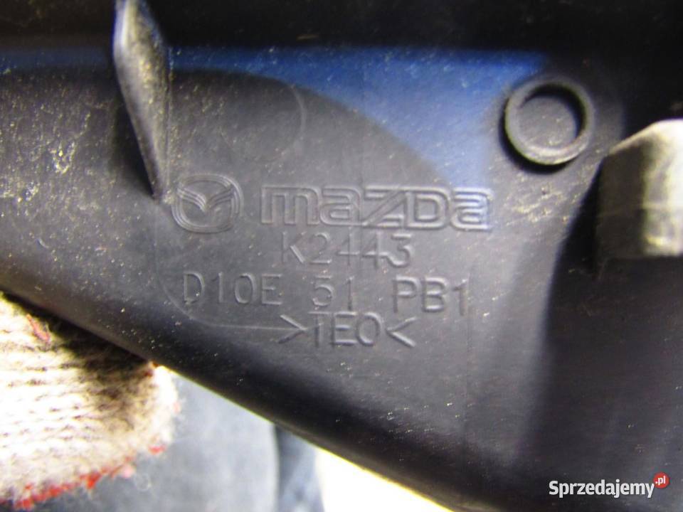 NAROŻNIK ZAKOŃCZENIE PODSZYBIA PRAWE PRAWA MAZDA