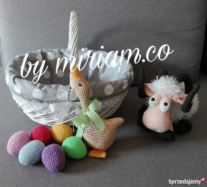 wielkanocne jajeczka szydełko Dekoracje i ozdoby Czerwionka-Leszczyny sprzedam