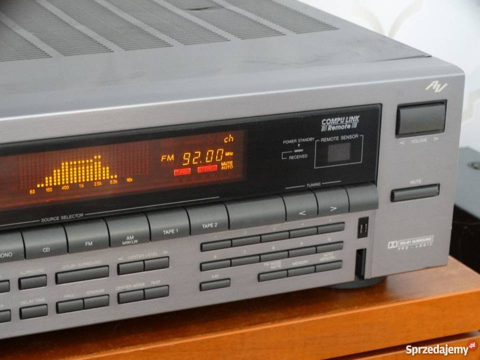 Amplituner JVC RX805 z korektorem mocny 320 wat Jasło sprzedam