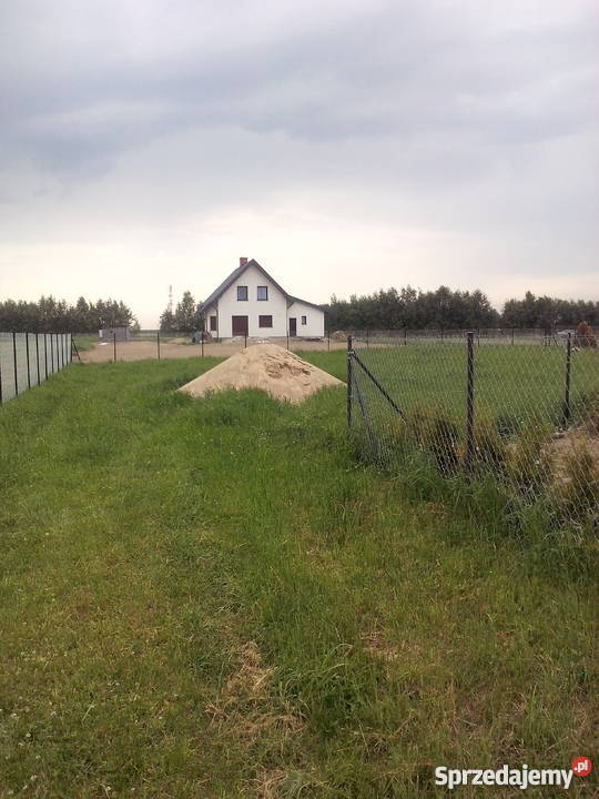 Ogrodzona działka budowlana pod budowę piasek i Nidzica