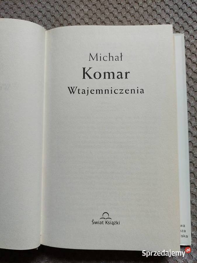 Wtajemniczenia Michał Komar Kraków