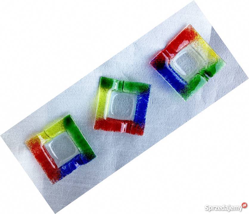 ŚWIECZNIK POPIELNICZKA szkło SZKLANA MURANO Kraków