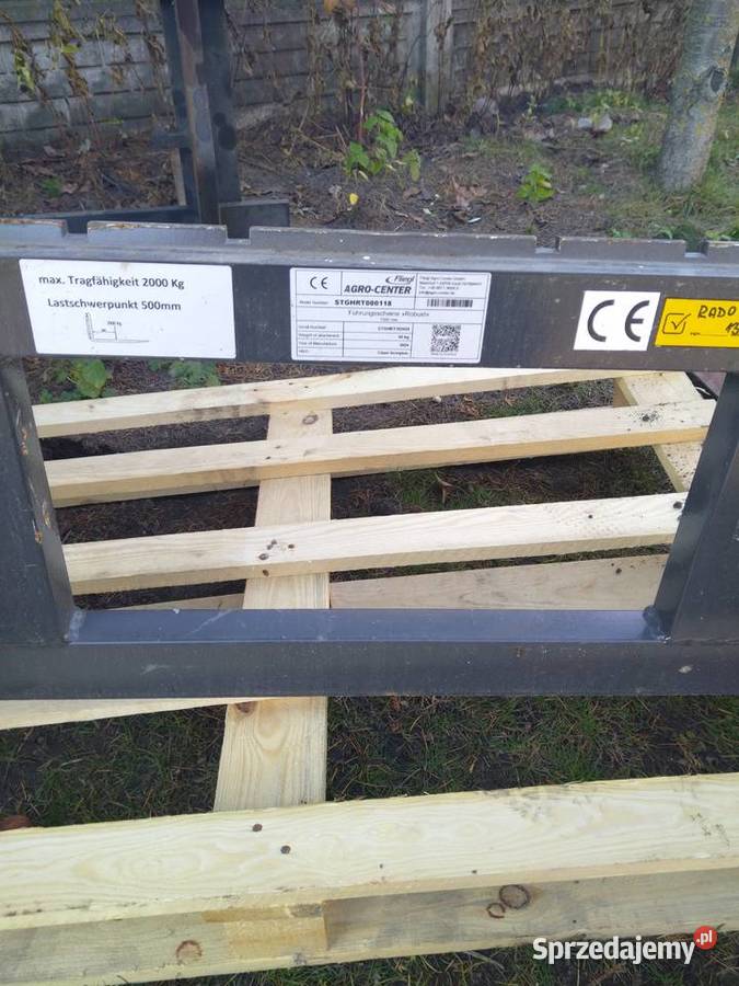 Widły paletowe Fliegl Claas Kramer Rok produkcji 2024 Pozostałe Maszyny budowlane mazowieckie