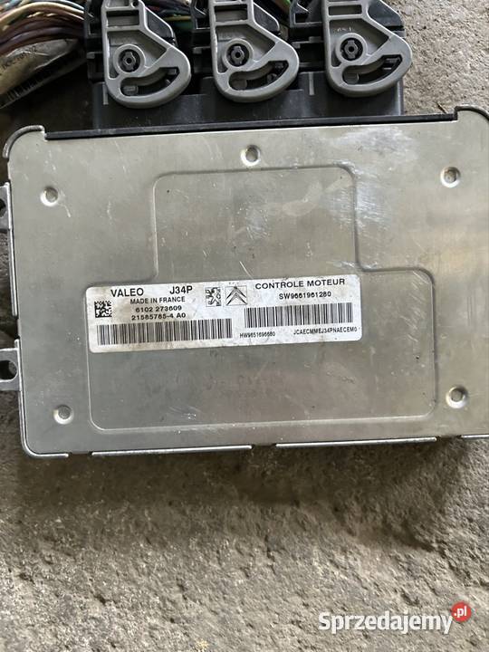 Komputer zestaw startowy citroen c3 11 Komputery Kęty sprzedam