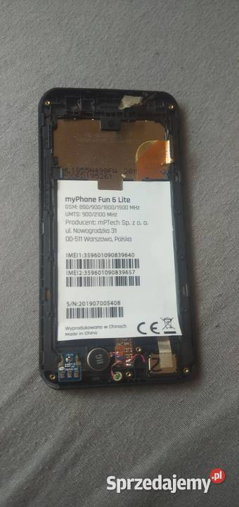 myphone fun 6 lite ekran lcd digitizer Pozostałe Sandomierz