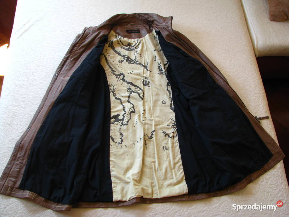 Płaszczyk damski kurtka skórzana Cabrini XL