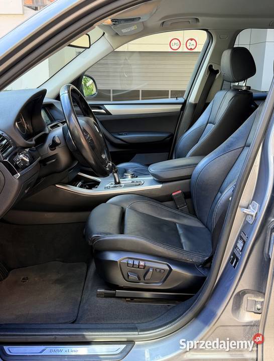 BMW X3 F25 20D B48 Automat 2016 r Wrocław sprzedam