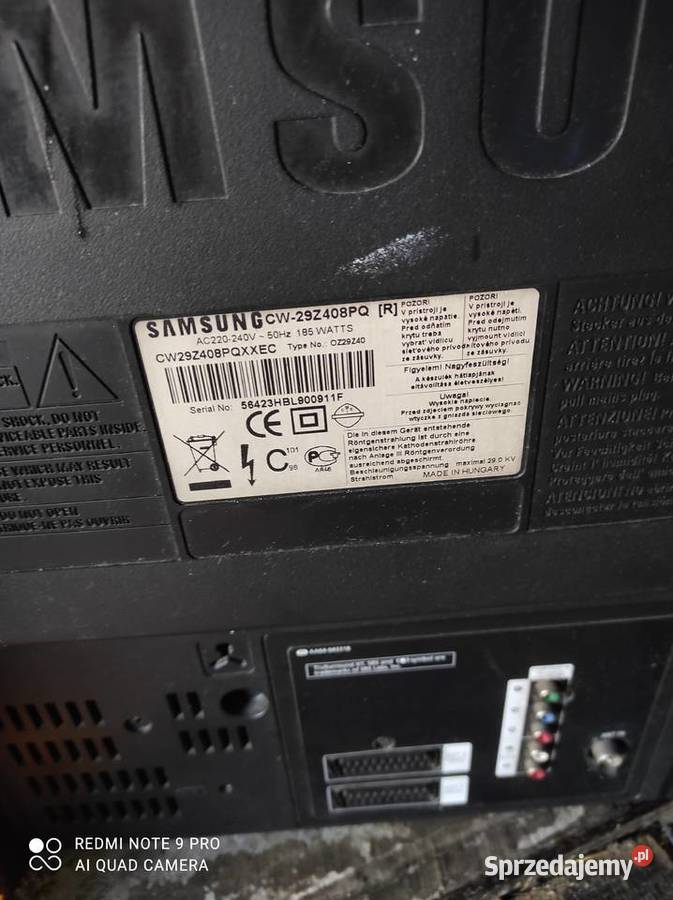 Telewizor Samsung 29 z pilotem Lubin sprzedam