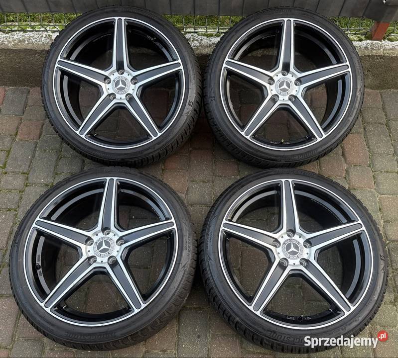Zimowe 19 Mercedes w205 felgi koła 5x112 ET45 wielkopolskie Lubasz