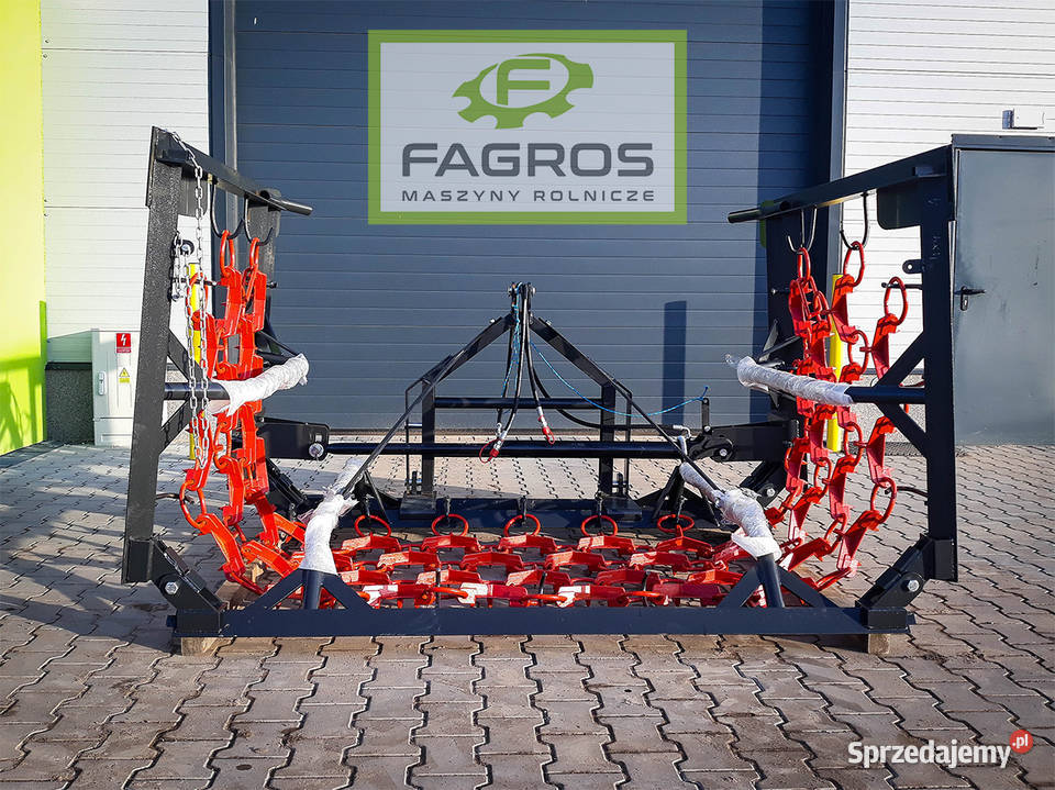 Nowa Włóka ŁĄKOWA polowa brona hydrauliczna RATY Łuków sprzedam