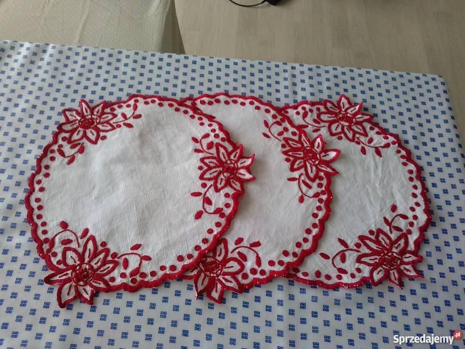 Serwetki kopmlet na prezent na święta Boże inny kolor pomorskie Gdańsk sprzedam