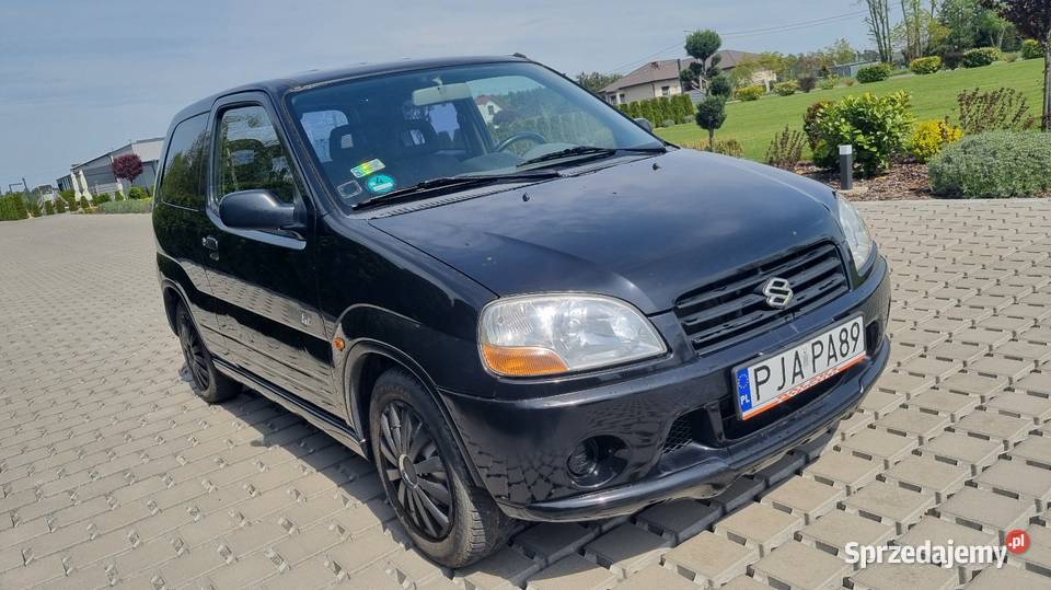 Suzuki Ignis 13 benzyna 2001r zero rdzy dlugie 2/3 Ostrów Wielkopolski sprzedam