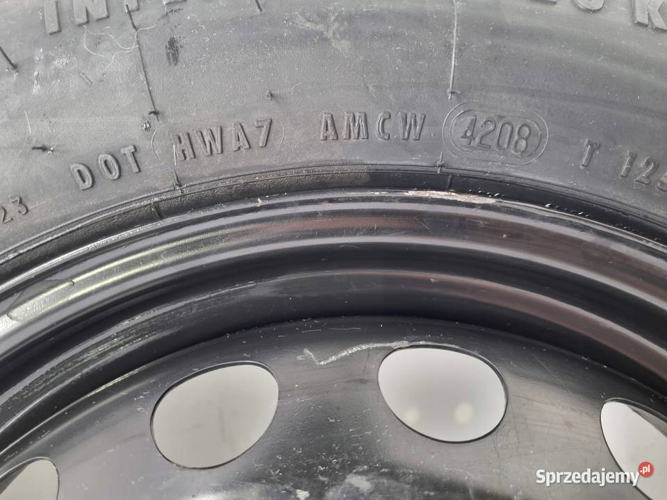 KOŁO DOJAZDOWE Fiat 500 C Alfa Romeo 12590 R15 Samochodowe Chełm