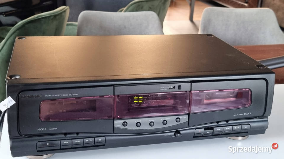 Soundwave Cassette Deck magnetofon DD 1400 Magnetofony Międzychód