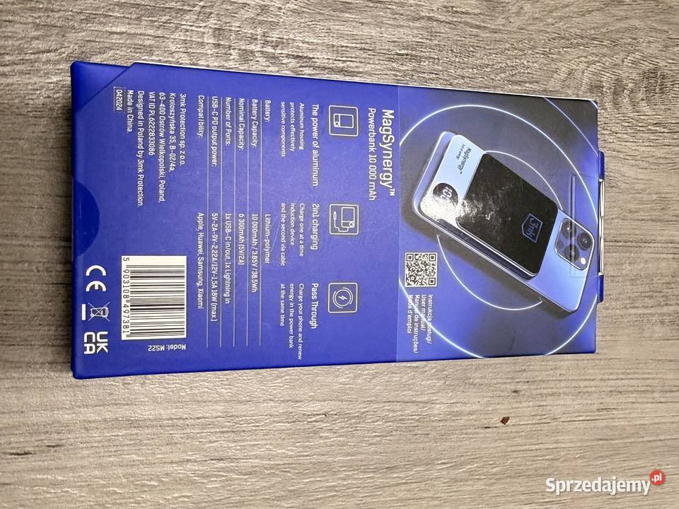 Powerbank 10000mAh wielkopolskie Zduny sprzedam