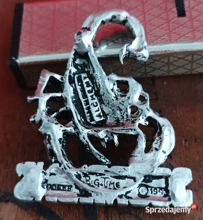 Kolekcjonerski Emblemat SCORPIONS Pozostałe dolnośląskie Dzierżoniów sprzedam