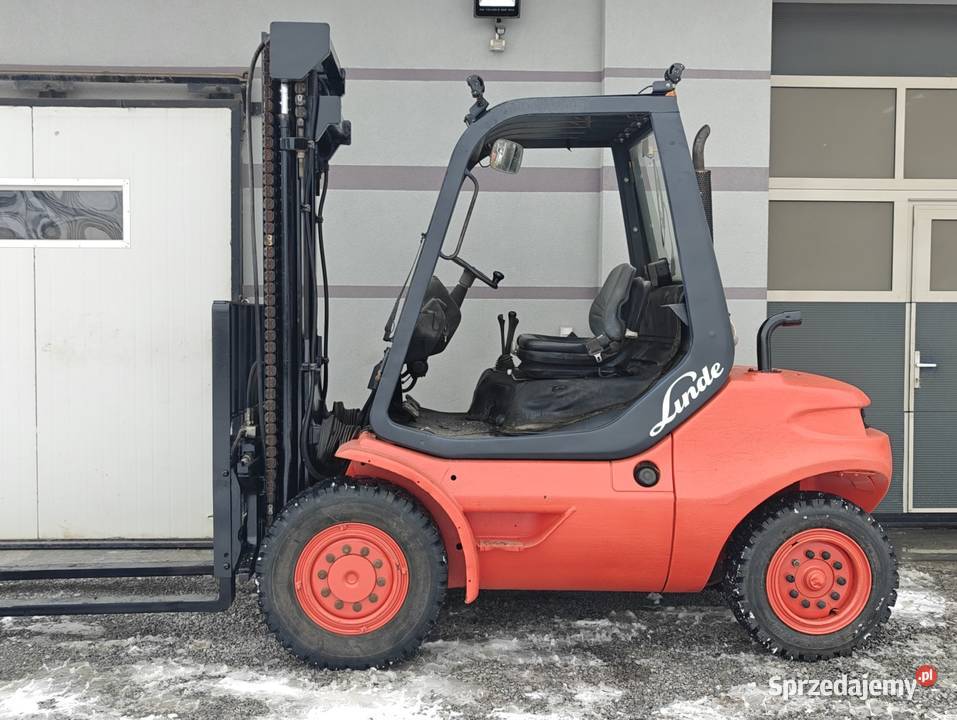Wózek Linde H45D04 45T Diesel Perkins Podnosi 4m świętokrzyskie Sandomierz sprzedam