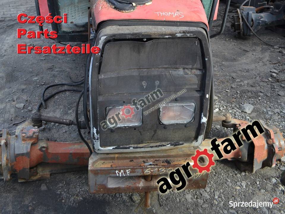 Massey Ferguson 6130 części skrzynia biegów oś Pozostałe Byków sprzedam