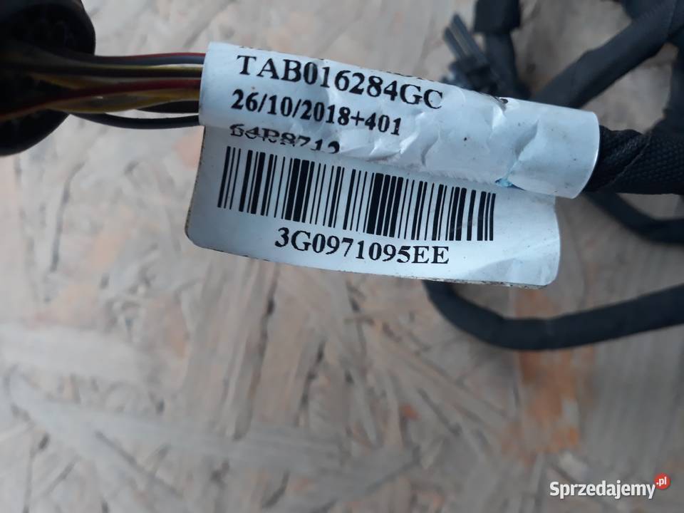 VW PASSAT B8 WIĄZKA INSTALACJA CZUJNIKÓW PDC Międzychód sprzedam