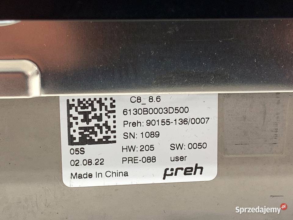 WYŚWIETLACZ AUDI A7 C8 4K0919603M EKRAN MONITOR osobowe