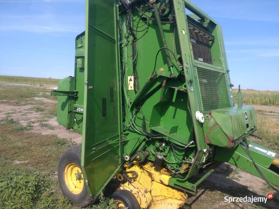 Prasa John Deere 550 siatka Maszyny rolnicze