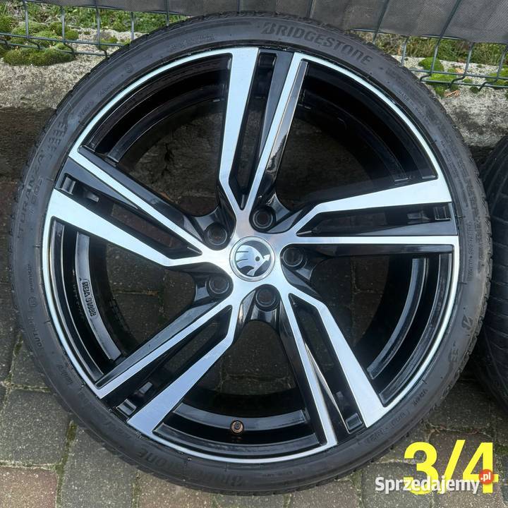 19 Skoda Ocavia koła felgi komplet 5x112 ET51 Lubasz sprzedam