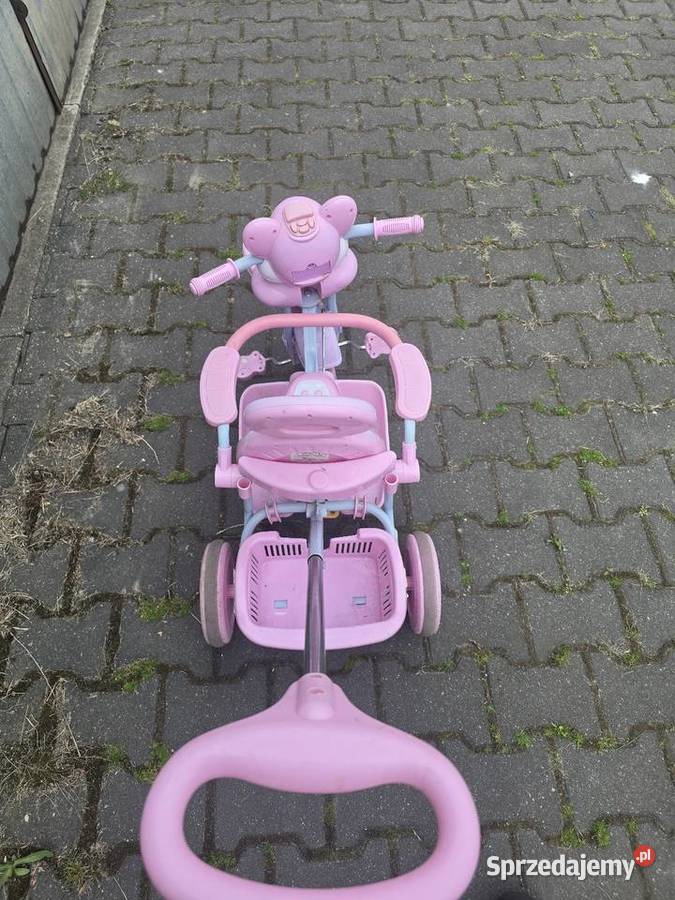 Rowerek 3 kołowy różowy dziecka Łódź
