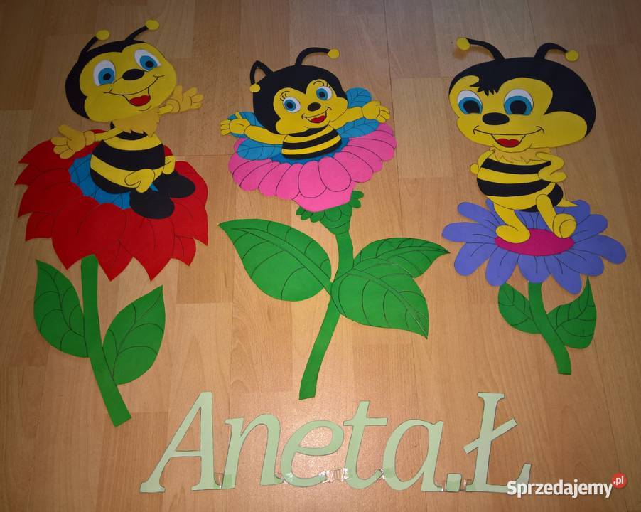 Dekoracje dwustronne okienne o tematyce wiosenno