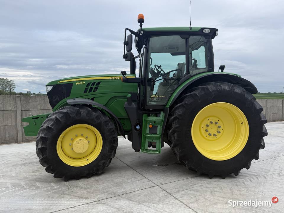 John Deere 6145R 1300h Salon Polska Stan idealny łódzkie Piotrków Trybunalski