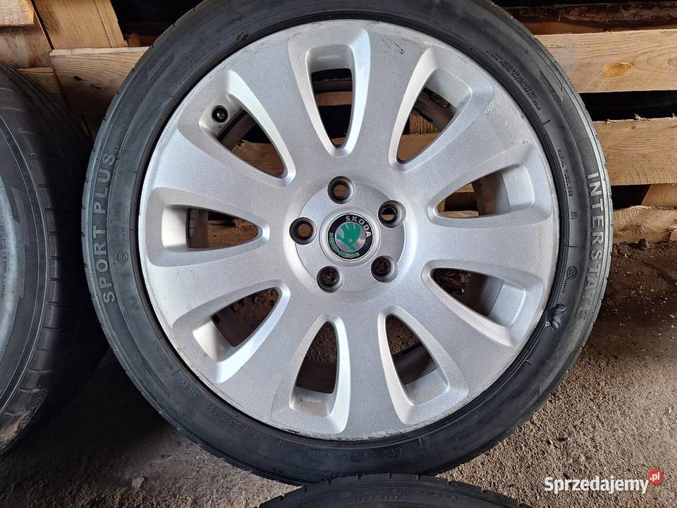 Alufelgi 5x112 17 ET49 SKODA Octavia Superb koła Choceń