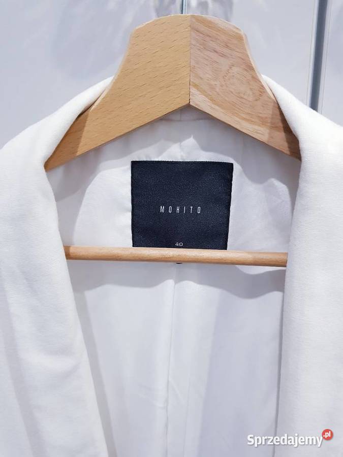 Damski biały żakiet marynarka Mohito Rozmiar 40(L) Dąbrowa Górnicza