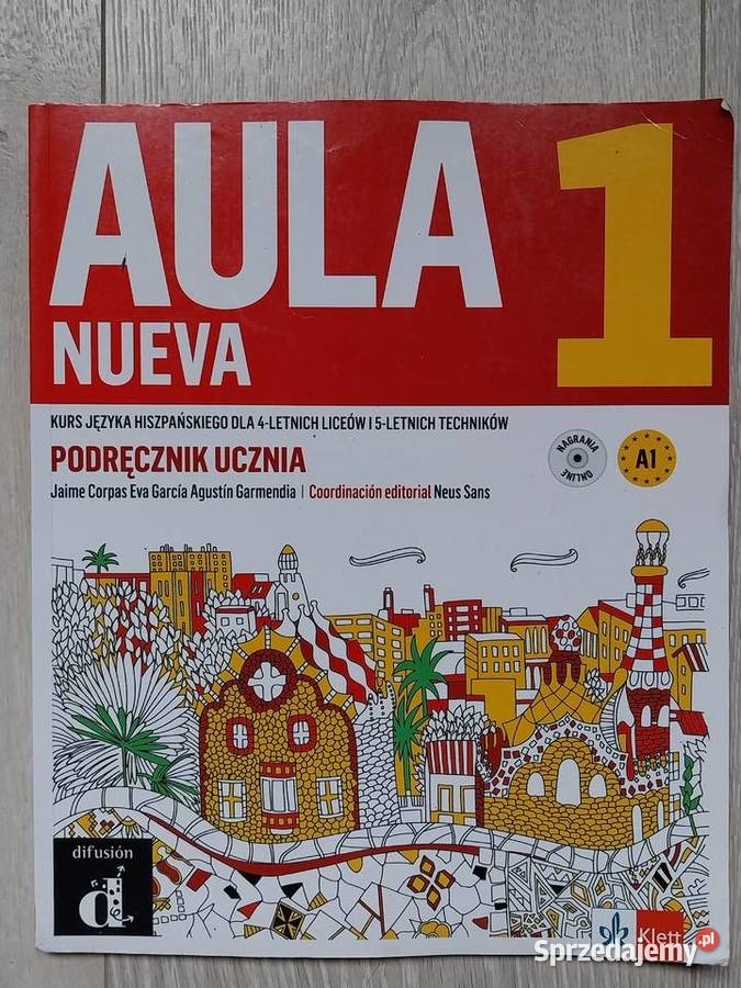 Aula Nueva 1 Podręcznik J hiszpański Zeszyt Marki