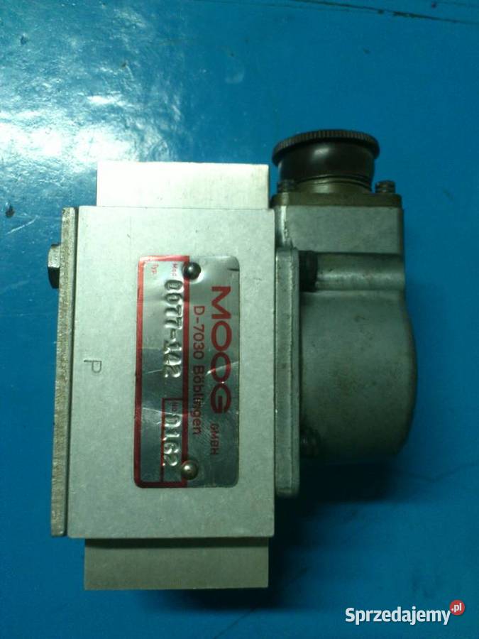 serwozawory elektrohydrauliczne Moog Warszawa