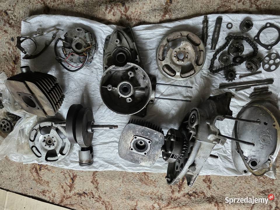 BIAŁY KRUK Silnik WSK 125 fabrycznie nowy NOS Podgrodzie