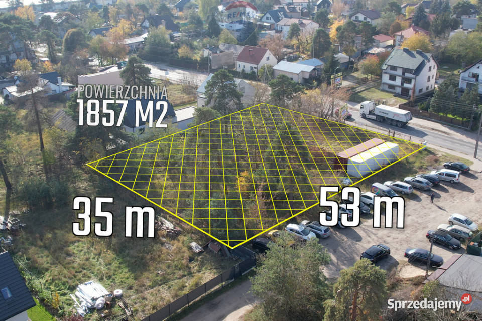 Otwock działka usługowomieszkaniowa 35m