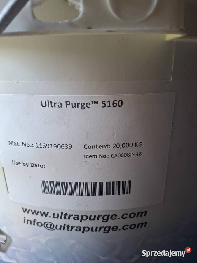 Granulat czyszczący ULTRAPURGE 5160 Produkcja dolnośląskie Bieniowice