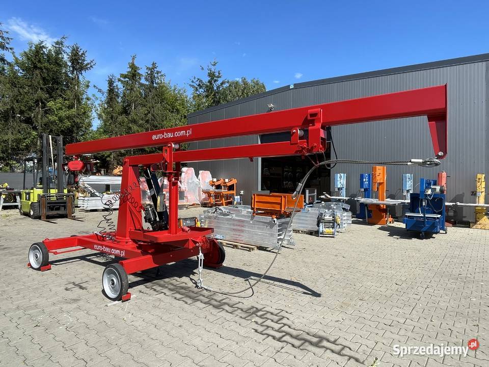 Dźwig Steinweg Bocker MK 300 minikran żuraw do nie Ślesin