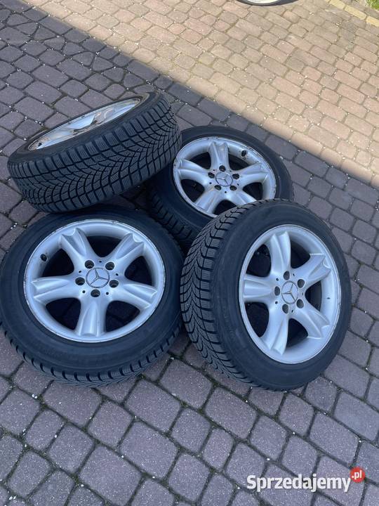 Felgi aluminiowe Mercedes opony zimowe Saetta Głosków-Letnisko