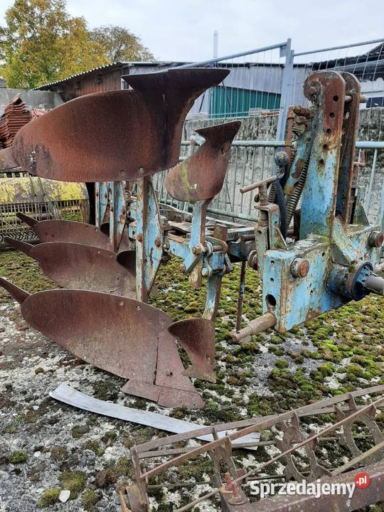 Pług 3 skibowy obrotowy rabe werk Kłodzko
