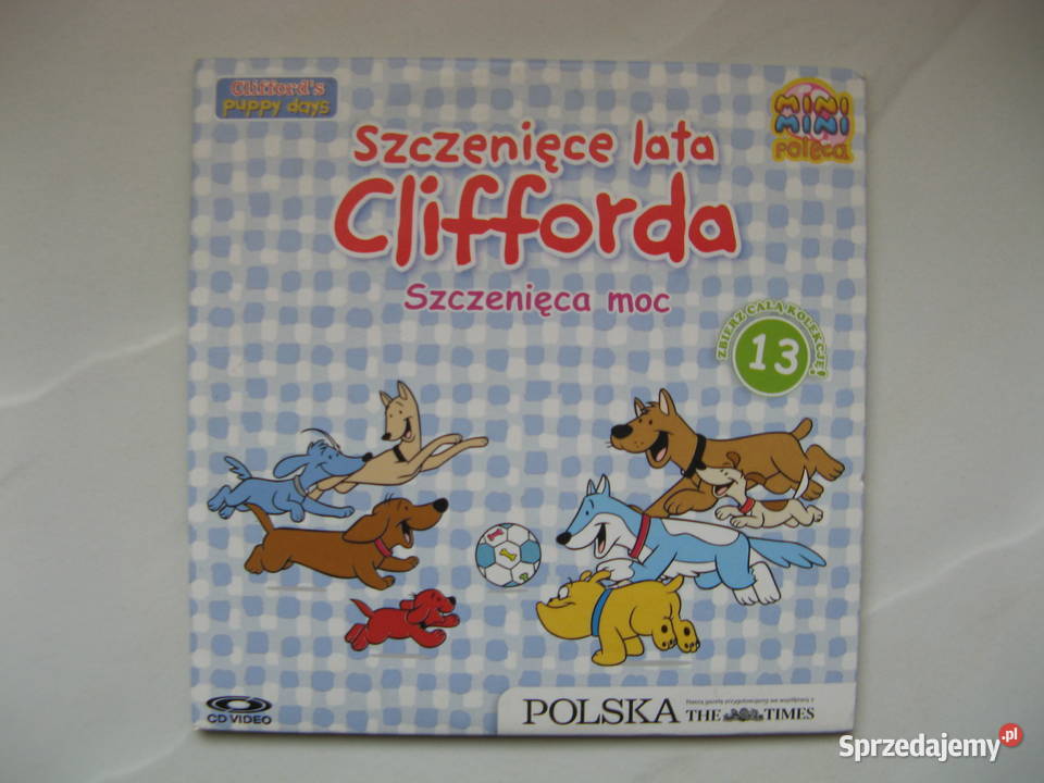 Szczenięce lata Clifforda Clifford 17 płyt 34 Poznań