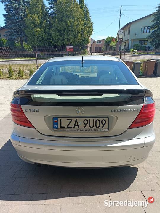 Mercedes C180 salon Polska 18 kompresor kupiony w polskim salonie Zamość