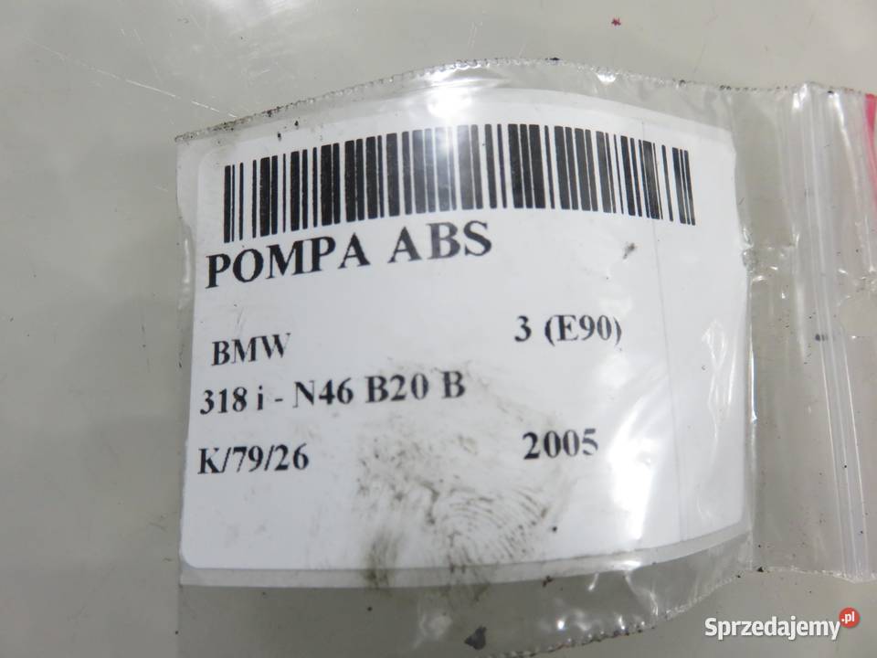 POMPA ABS BMW 3 E90 10096008303 6772214 6772213