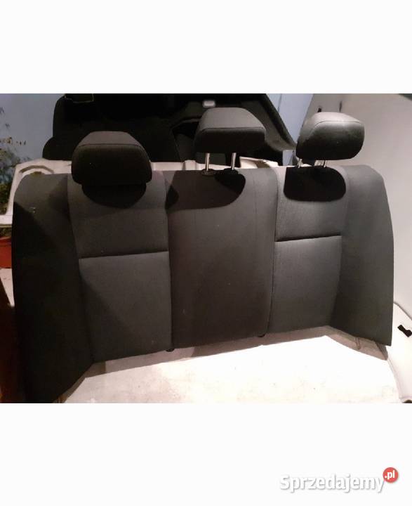 Fotele tył Mercedes W 204 czarny antracyt Fotele i kanapy pomorskie Rąty sprzedam