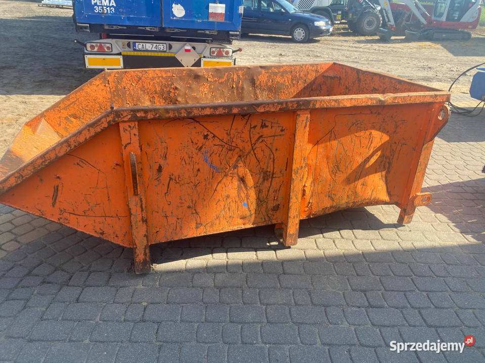 Kontener na GRUZ ZŁOM przemysłowy EICHINGER 2000 Ruda
